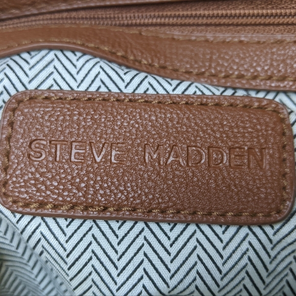 Steve Madden Neon Green Brown Handle Shoulder Handbag - Picture 8 of 10